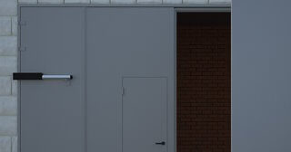 Купить противопожарные ворота под ключ Сызрань, цена от 5735 руб.