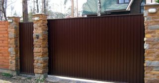Купить откатные ворота консольные Сызрань, цена от 2741 руб.