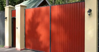 Купить ворота из профнастила Сызрань, цена от 4010 руб.